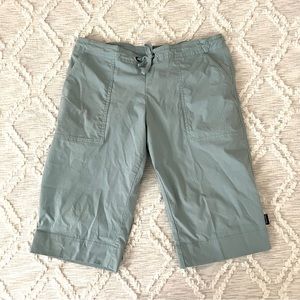 PrAna Blue Bermuda Shorts Stretch - Women's Size Small